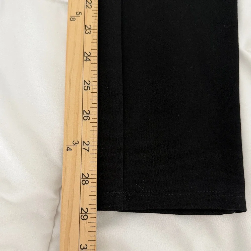 White‎ House Black Market Womens XS Black Pull On Slim Leggings Career Pants